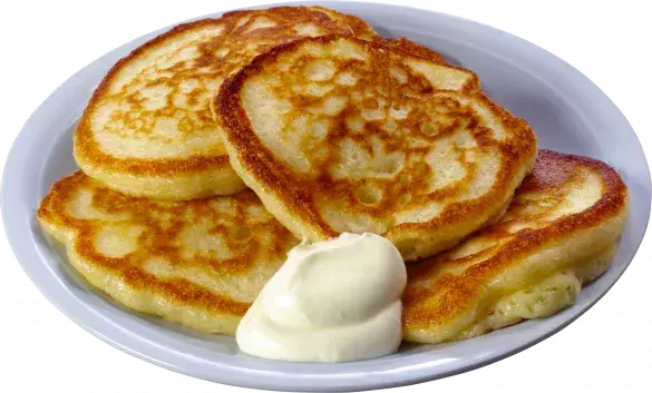 Кукурузные оладьи