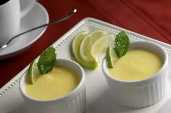 Лимонный пудинг