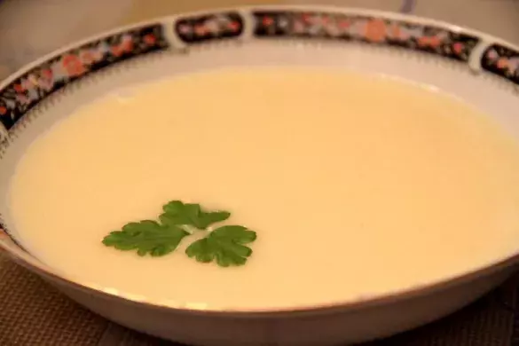 Суп-пюре из овсяных хлопьев