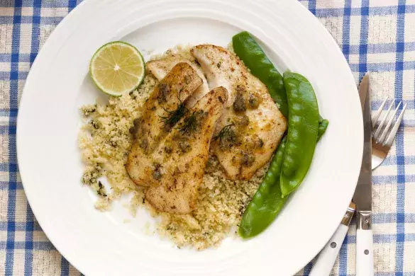 Рыба с кукурузой