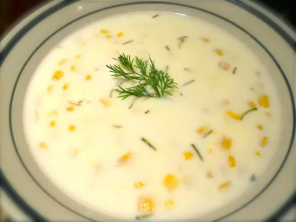 Кукурузный суп-пюре
