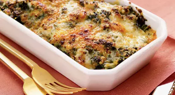 Запеканка сырная с овощами