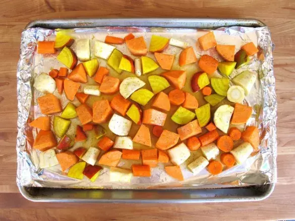 Овощи  глазированные