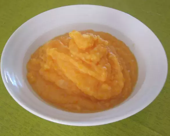 Пюре из картофеля и тыквы