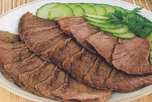 Мясо отварное