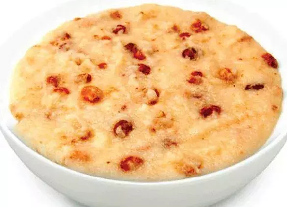 Овсянка с грецкими орехами и медом