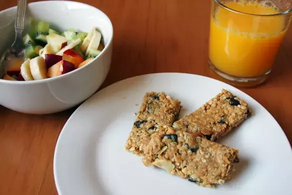 Мюсли с соком