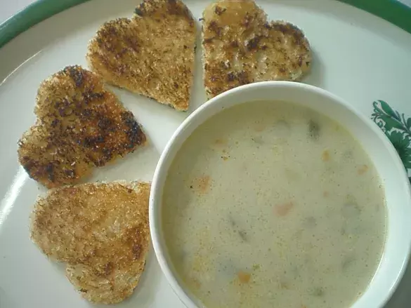 Суп-пюре из горошка