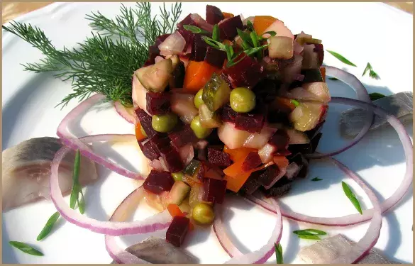 Обед с собой: винегрет