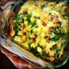 Омлет с мясом и овощами