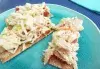 Овощной салат с кольраби и яблоками