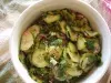 Пряный салат из огурцов