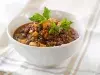Чечевица с луком и морковью
