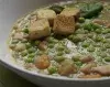 Гороховый суп с гренками