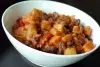 Рагу из соевого мяса