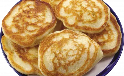 Апельсиновые оладьи