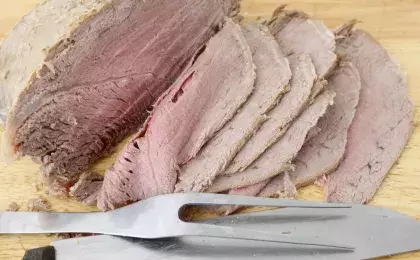 Запеченная в фольге домашняя буженина