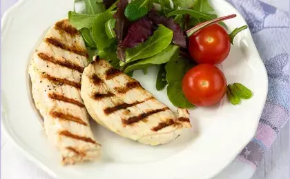 Куриное филе на гриле