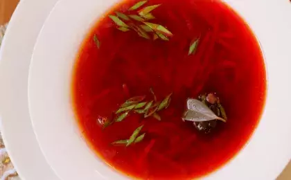 Борщ вегетарианский