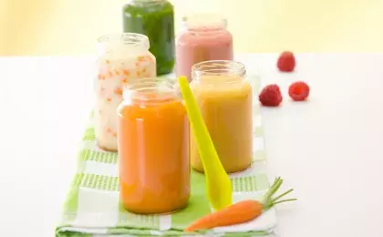 Готовое питание из детского меню