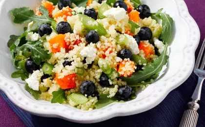Весенний салат красоты с киноа