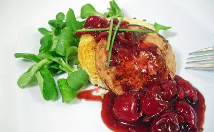 Печенка под соусом