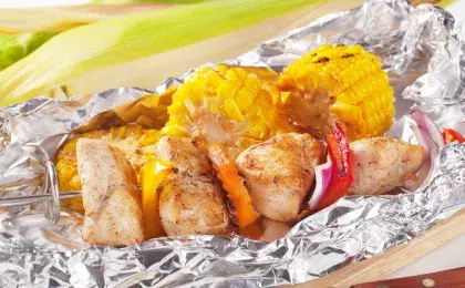 Филе курицы в фольге