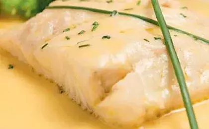 Рыба под сырным соусом