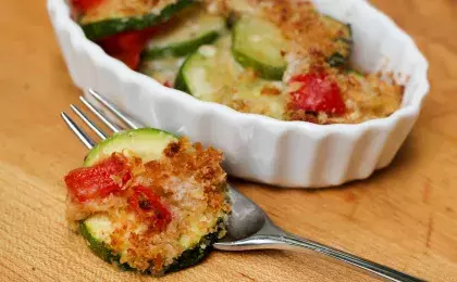 Запеканка с курицей и овощами