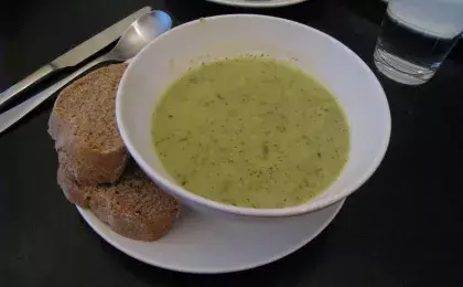 Суп-пюре из кабачков