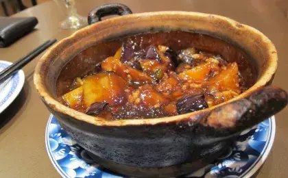 Тушеные в горшочке овощи