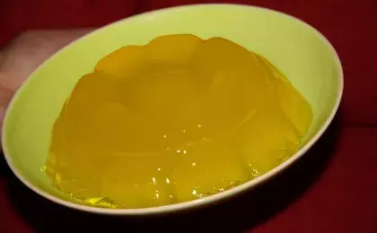 Желтое желе
