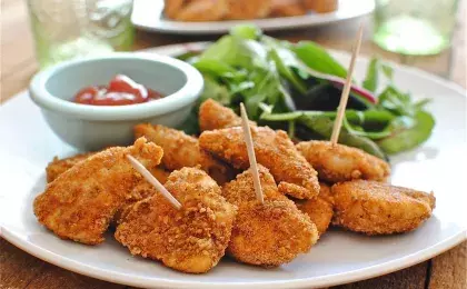 Филе птицы в панировке