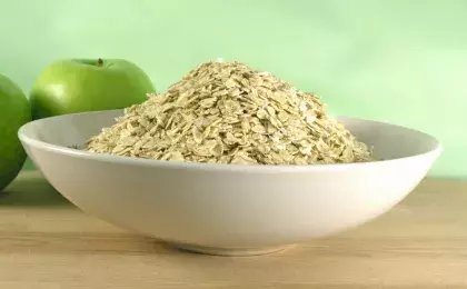 Овсяная каша с маслом 