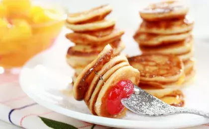 Оладьи «Яблочные»