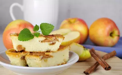 Диетическая творожная запеканка