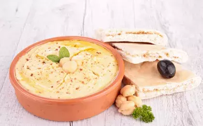 Легкий хумус