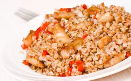 Тушеное мясо с гарниром