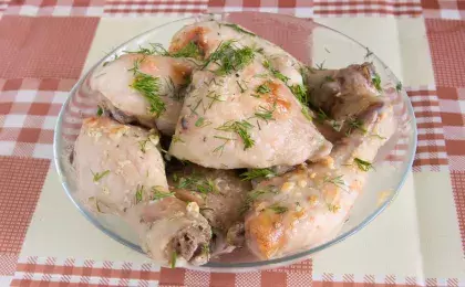 Ароматная куриная голень