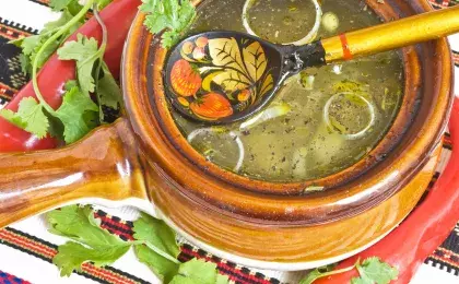 Рассольник постный