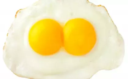 Яичница из двух яиц