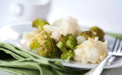 Цветная капуста на пару