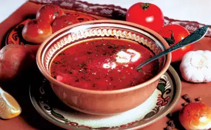 Борщ с картофелем «Сытный»