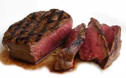 Постная говядина на гриле