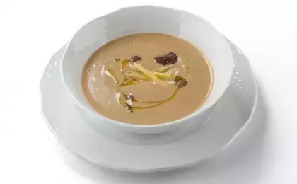 Суп-пюре из чечевицы