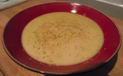 Суп-пюре из репы «Семейный»