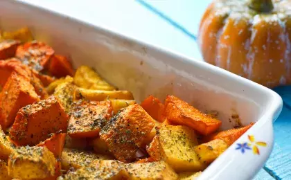 Тушеная тыква