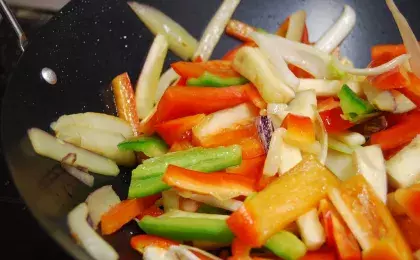 Овощное рагу по-восточному